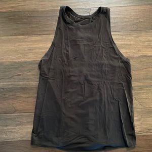 Lululemon black workout tank size 8